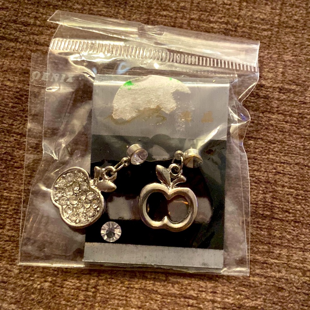 Apple earrings